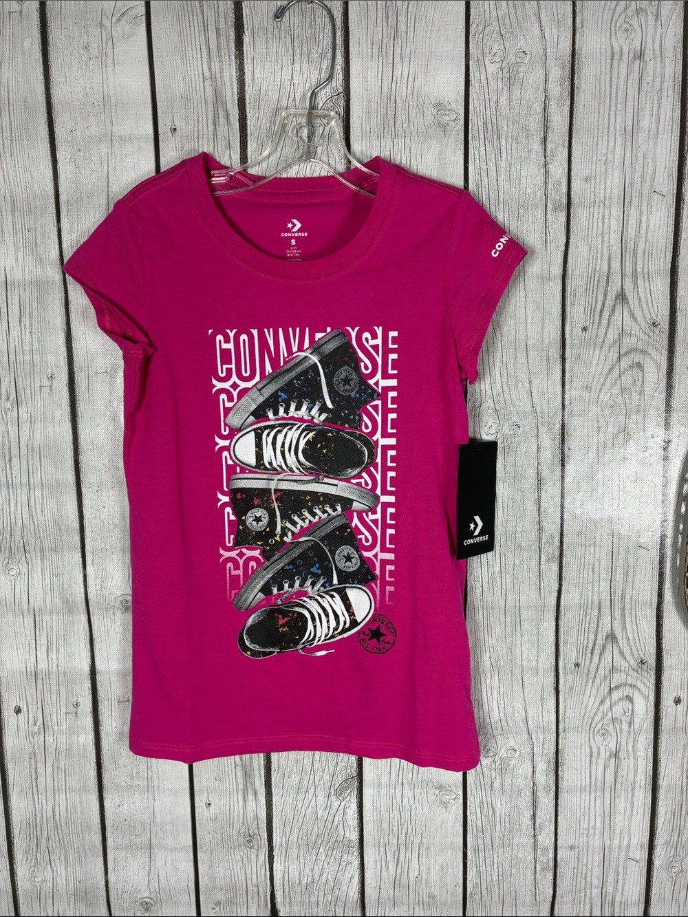Converse| Sneakers Graphic T-shirt Size Small